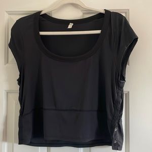 Free people ballet workout tee